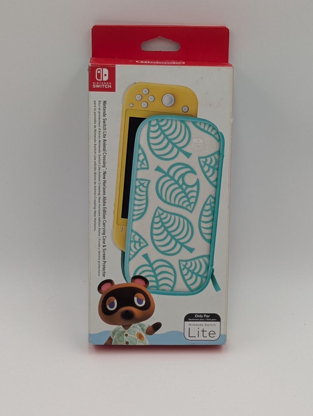 Nintendo Switch Lite Animal Crossing: New Horizons Aloha Edition Case New